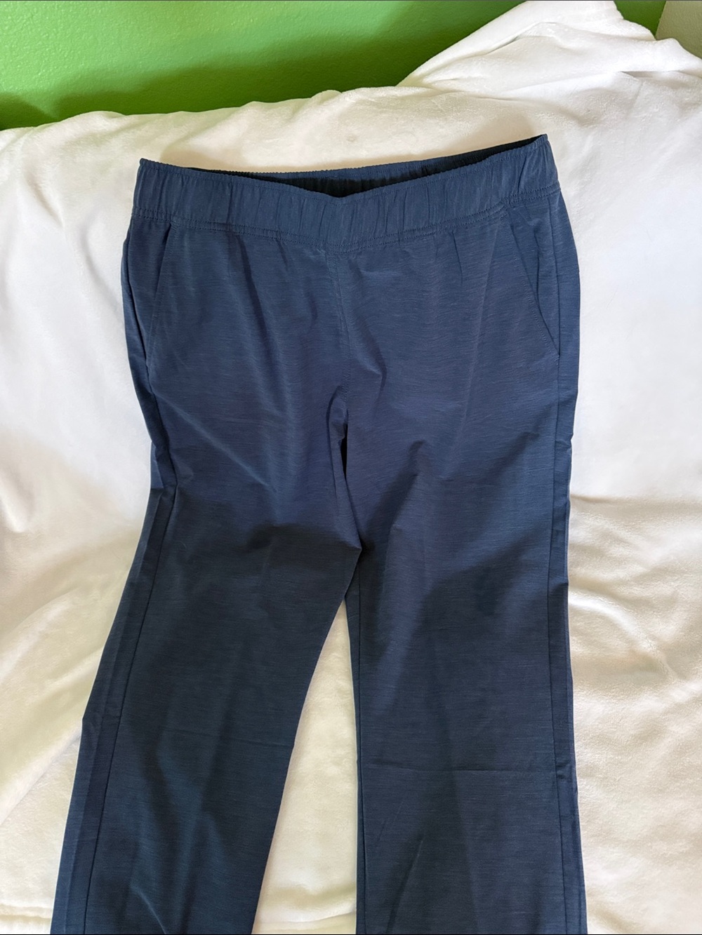 Women’s Navy Athletic Pull-On Pants